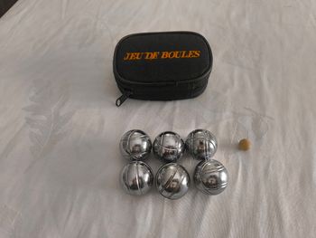 Jeu mini boule de pétanque 