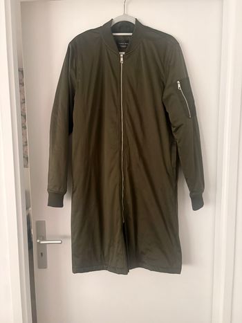 manteau bombers long