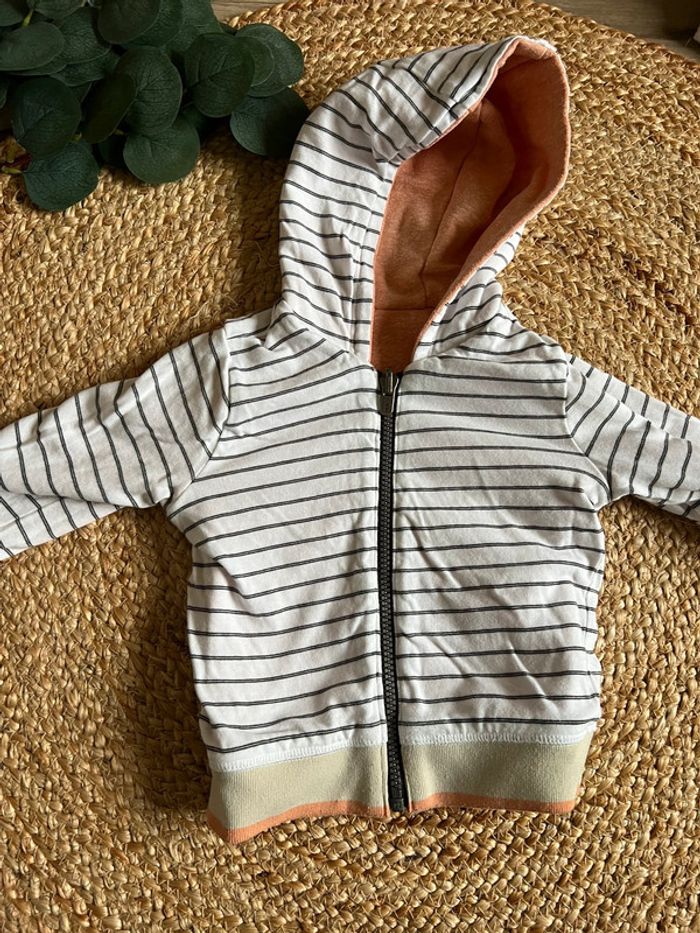 Gilet zippé IKKS 12m - photo numéro 2