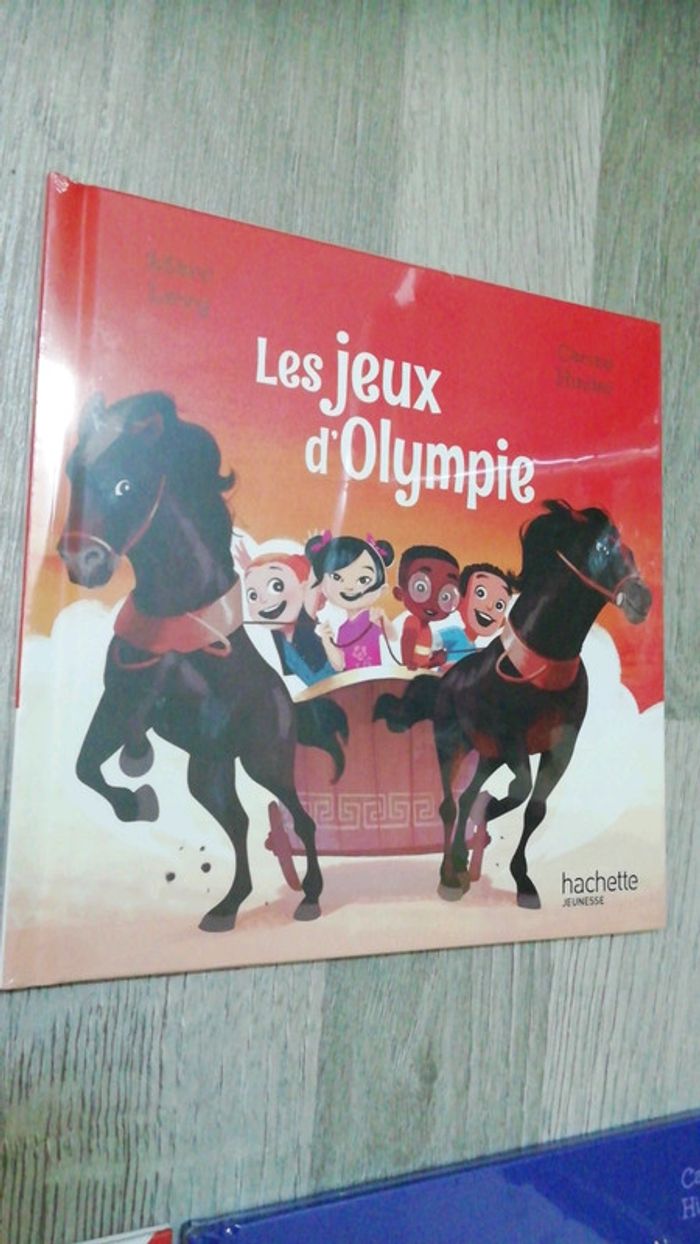 Livre les jeux d'olympie hachette jeunesse