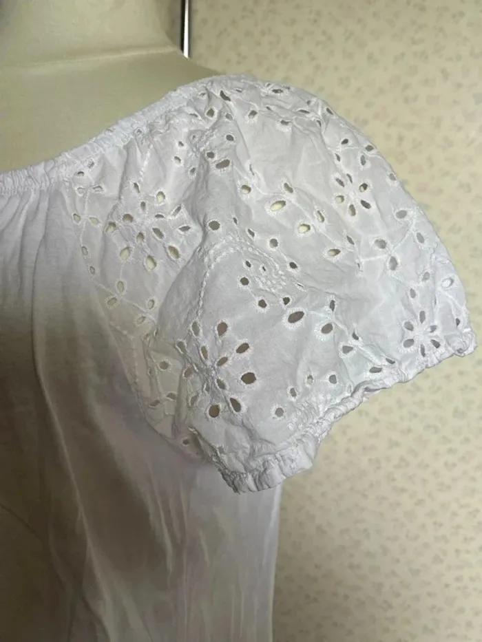 Blouse manche courte taille unique made in italy - photo numéro 3