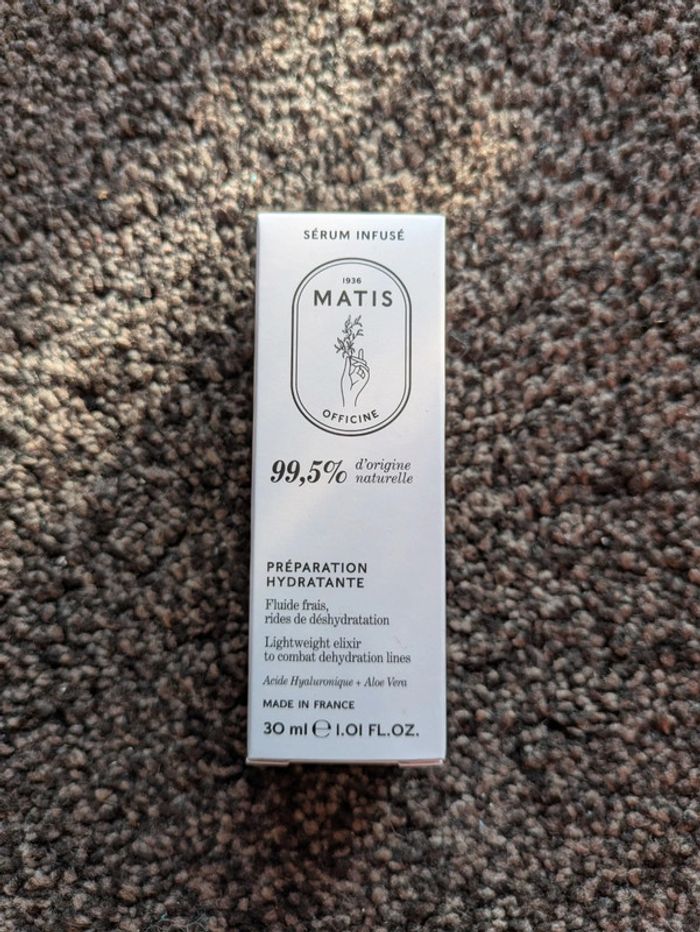 Sérum infusé visage Matis officine