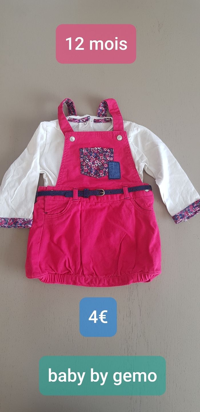 Robe jean 12 mois