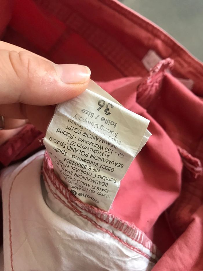 Pantalon cache cache rouge - photo numéro 5