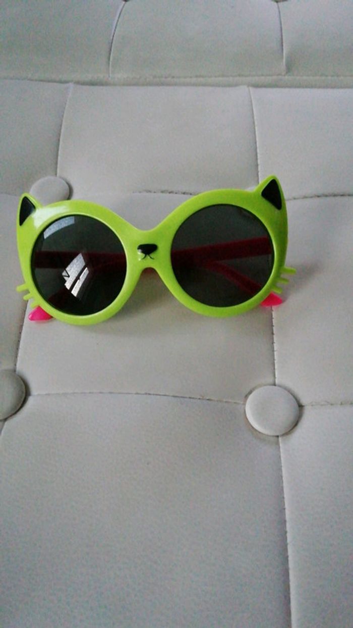 Lunettes de soleil enfant chat - photo numéro 3
