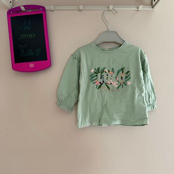 Maillot longues manches à fleurs - T12mois - Lulu Castagnette 