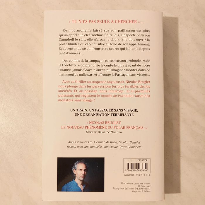 Le passager sans visage de Nicolas Beuglet - photo numéro 2