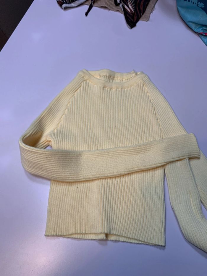 Pull jaune top - photo numéro 2