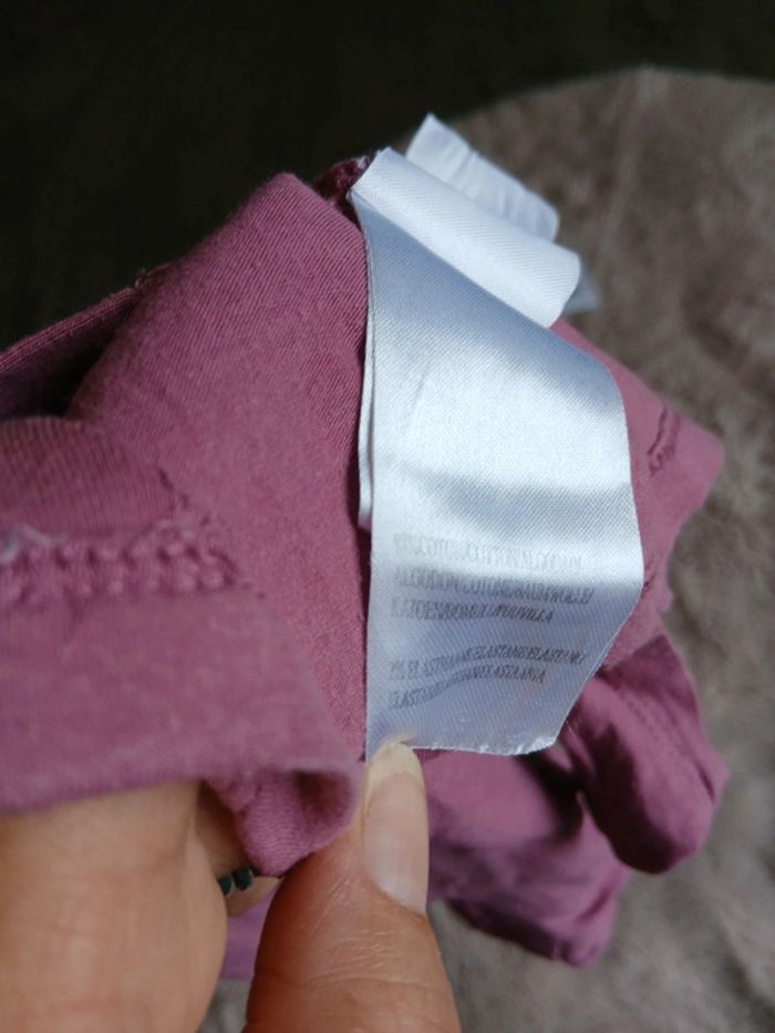 Ensemble T-shirt MC et bandeau assorti 6 mois - photo numéro 5