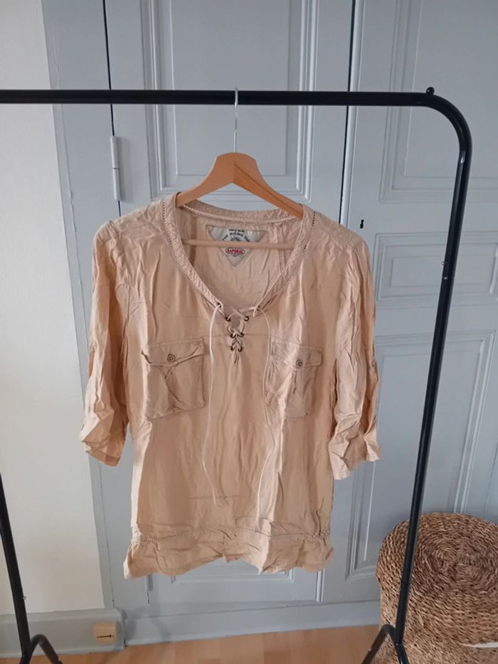 Blouse beige - Kaporal - S/36 - photo numéro 2