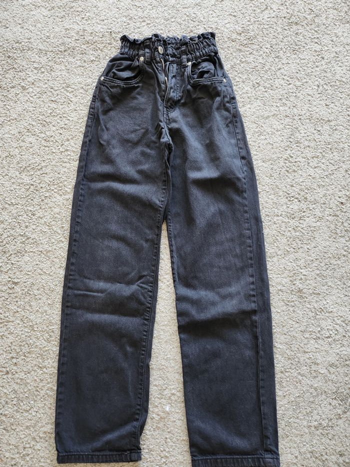 Jean noir taille haute pull&bear Taille 34