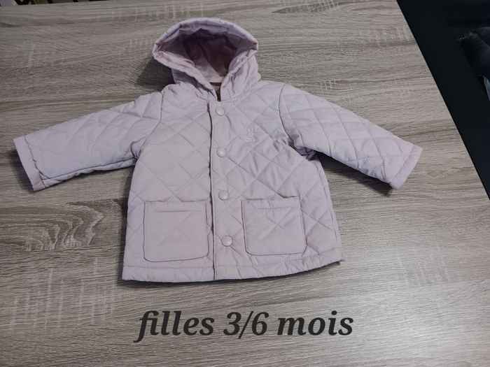 Manteau filles 3/6 mois