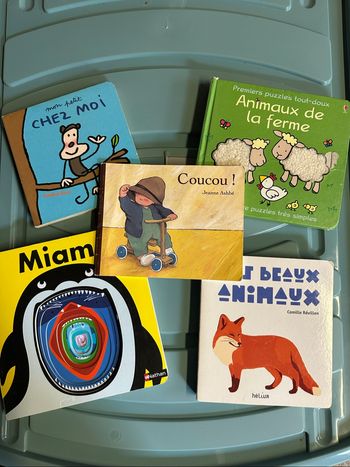 Lot de 5 livres
