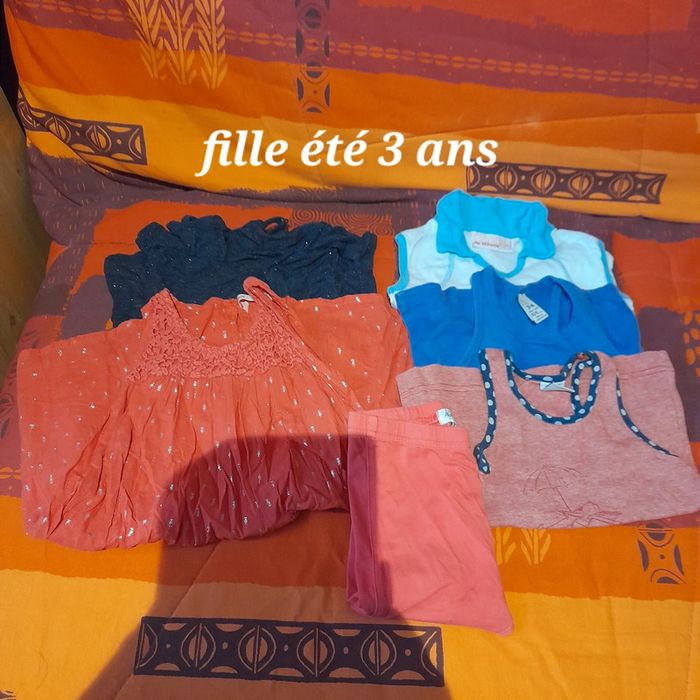 Lot fille été 3 ans