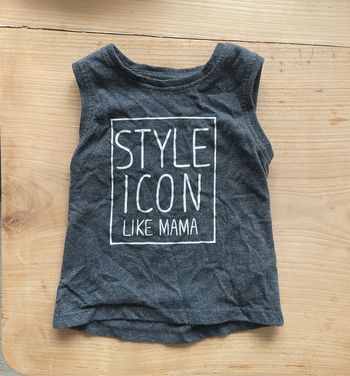 Débardeur taille 12 mois