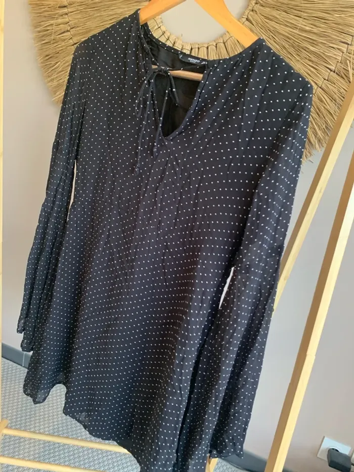 Robe noire Mango - photo numéro 3