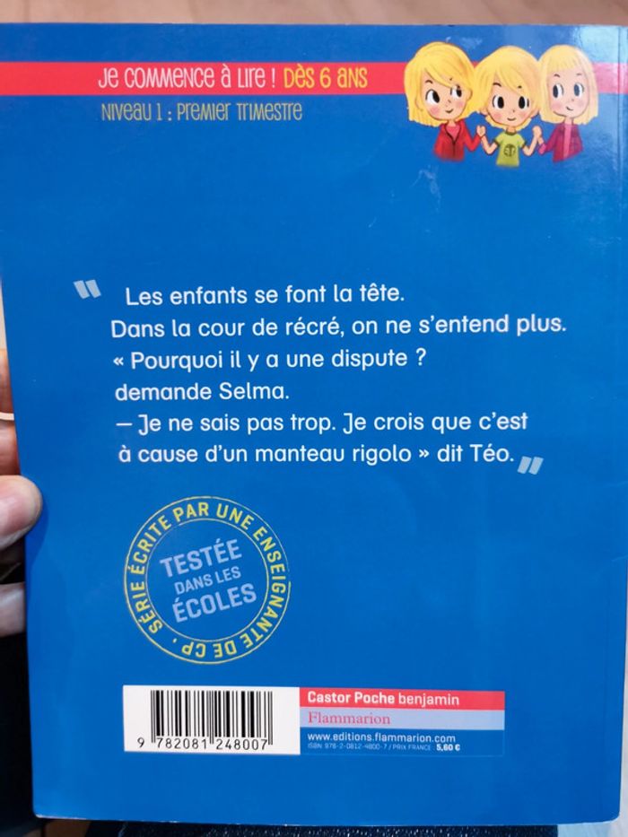 Je suis en CP, Tome 2 "Dispute à la recré" - photo numéro 2