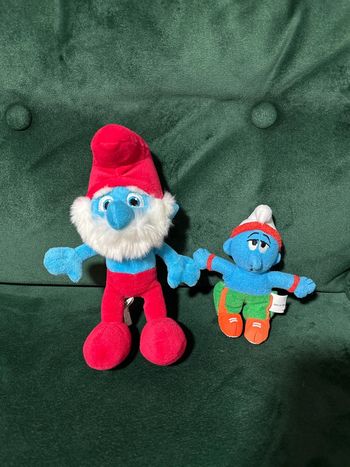 Peluche schtroumpfs