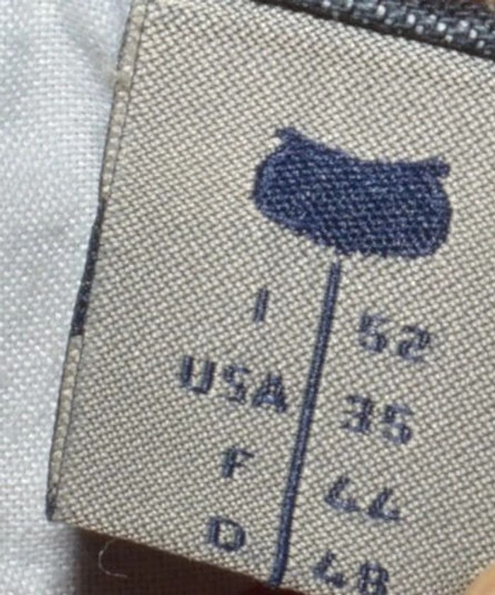 jean droit homme bleu marine uni avec défauts bon état taille 40 - photo numéro 4