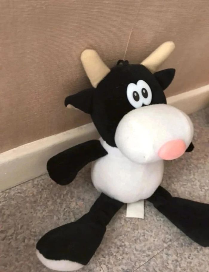 Peluche vache - photo numéro 3