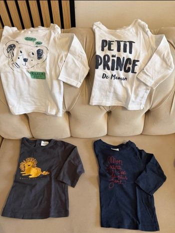 Lot vêtements garçon 9 mois