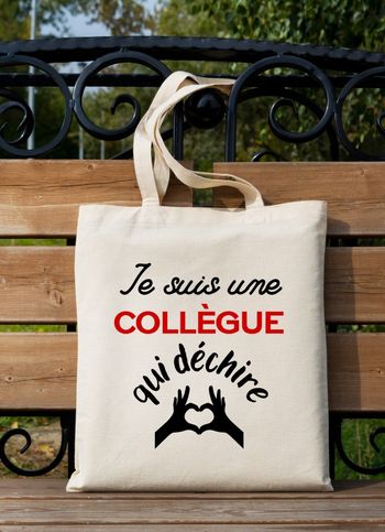 Sac collègue qui déchire - cadeau pour collègue