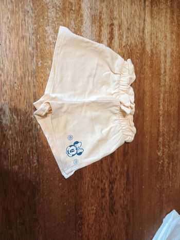 Short Minnie fille taille 18 mois