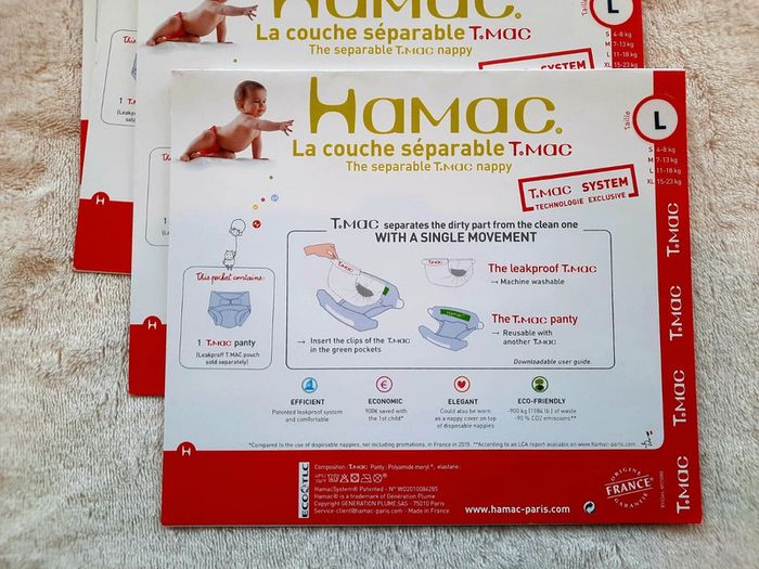 Couche lavable Hamac avec nacelle L - photo numéro 9