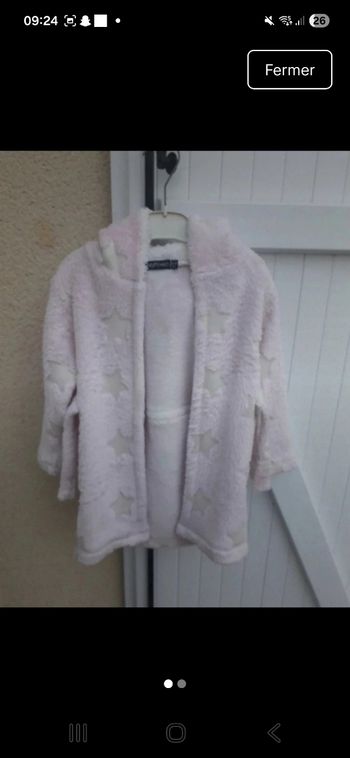 peignoir filles in extenso 92/98 cms