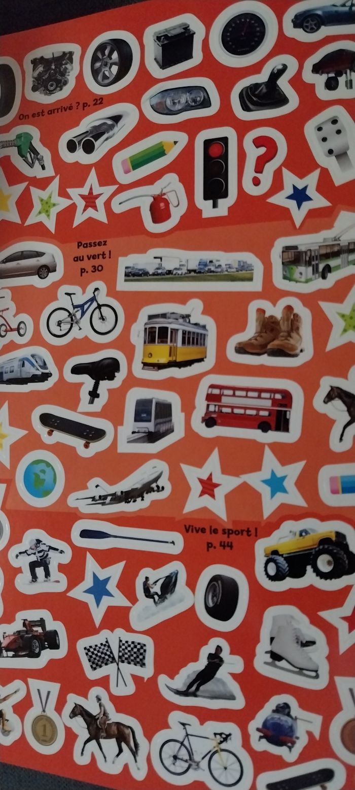 1001 autocollants Les engins - photo numéro 6