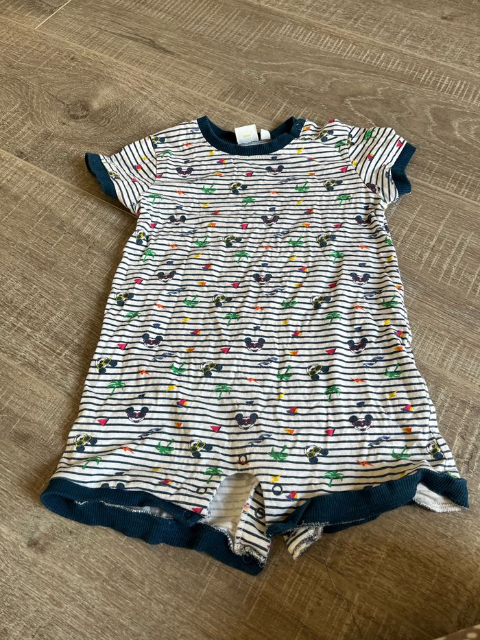 Combinaison short Mickey