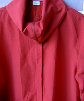 Veste légère rouge XL 44 mi saison