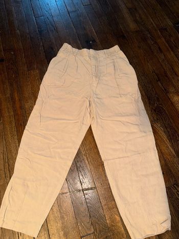 Pantalon large Zara Taille Xs