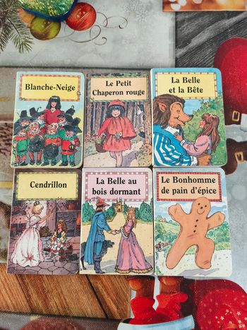 Lot de 6 livres de contes anciens pour enfants