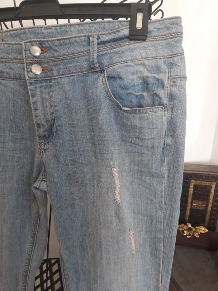 Jean ripped déchiré usé d'origine - photo numéro 4