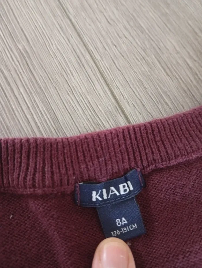 gilet en maille garçon - photo numéro 2