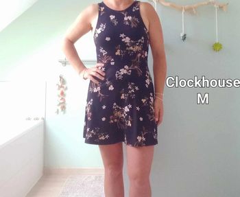 Robe à fleurs Clockhouse taille M