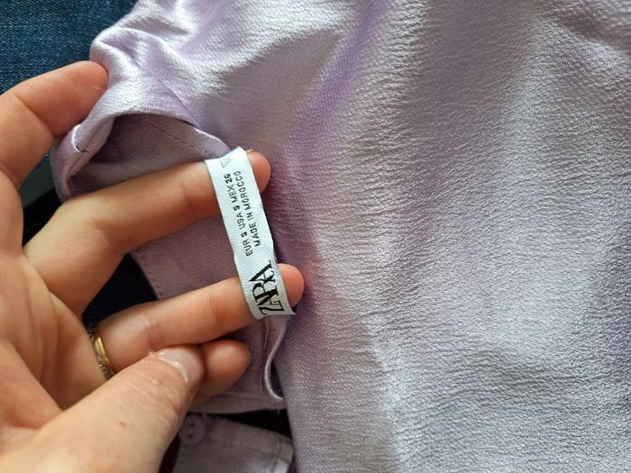 Blouse haut femme zara t36 - photo numéro 2
