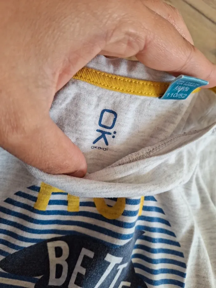 T-shirt 4ans okaidi - photo numéro 3