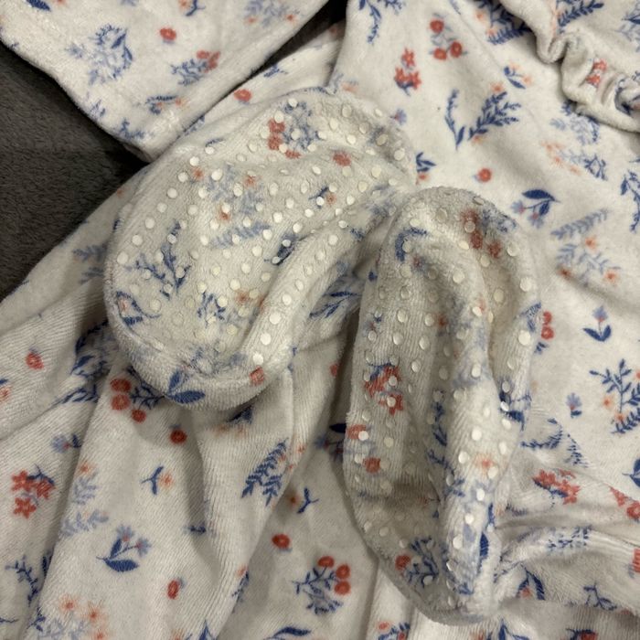 Pyjama bébé à fleurs - photo numéro 4