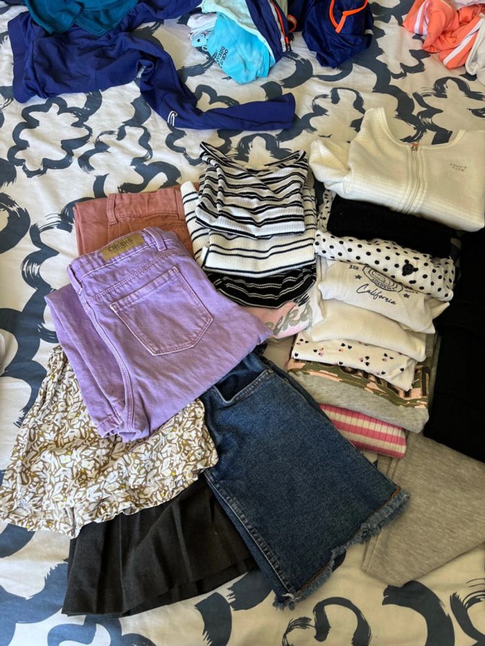 lot vêtements fille 8 ans - photo numéro 2