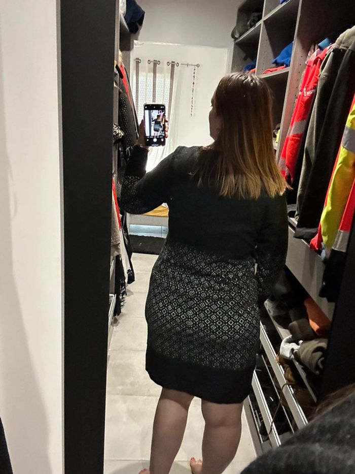 Robe d’hiver Terre de fées T44-46 - photo numéro 6