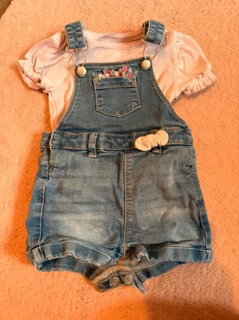 Salopette short