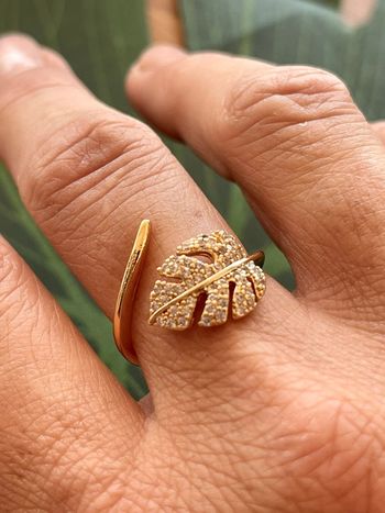 Bague or brillante neuve