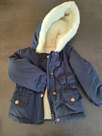 manteau doublé polaire 18m