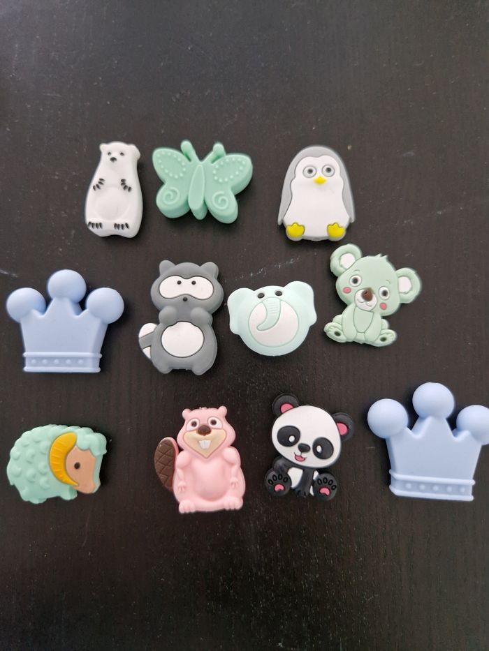 Perles forme animaux