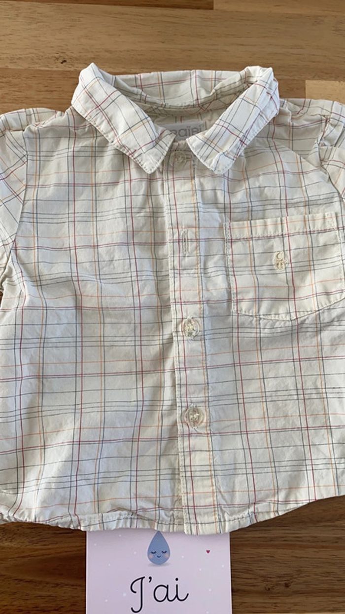 Chemise à carreaux - photo numéro 3