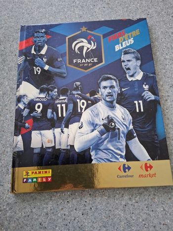 Fiers d être bleus  " album panini "