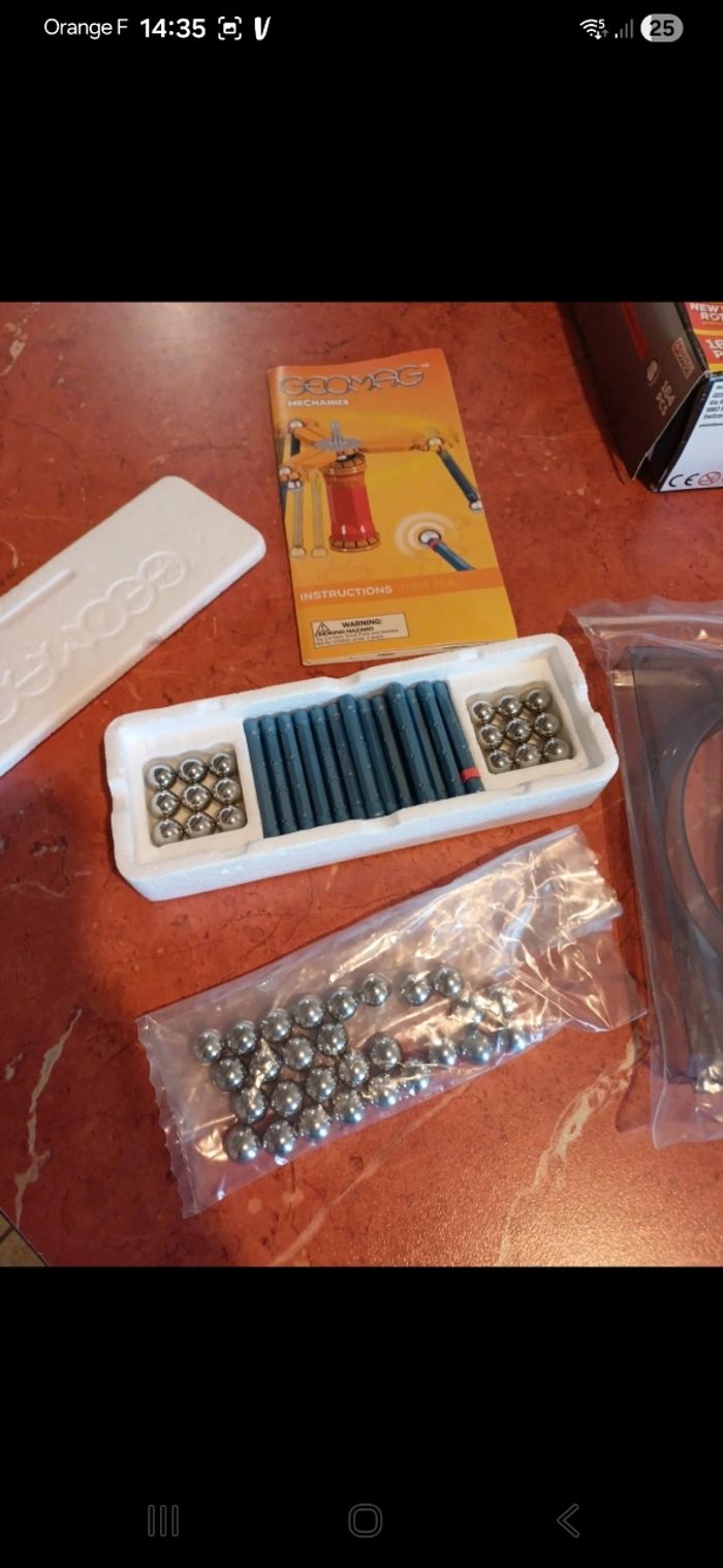 Geomag mechanics 164 pièces - photo numéro 5