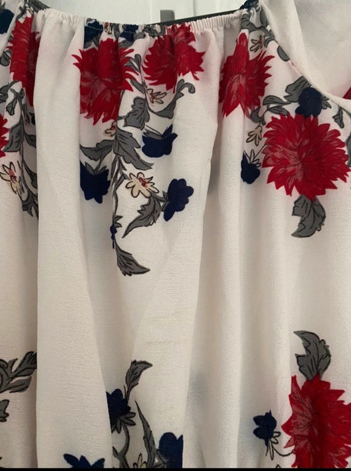 Robe bohémienne à fente épaules dénudés - photo numéro 3